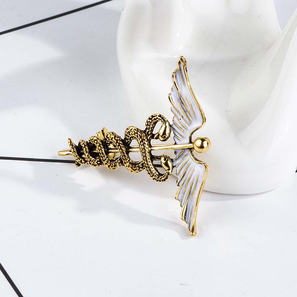 Ghim Cài Áo Kim Loại Hình Rắn Nhiều Màu Thời Trang