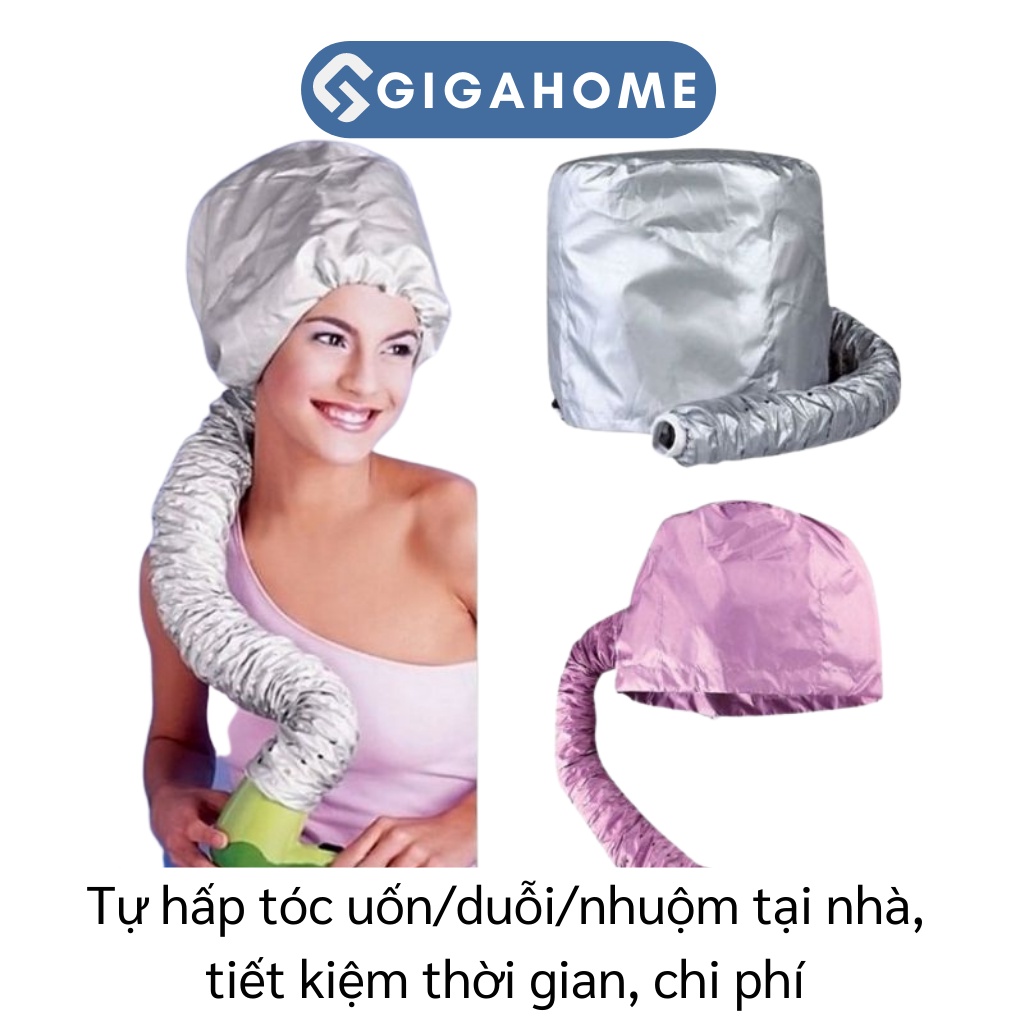 Mũ Hấp Dầu Chăm Sóc Tóc Bằng Máy Sấy GIGAHOME Vải Dù Không Thấm Nước 6068