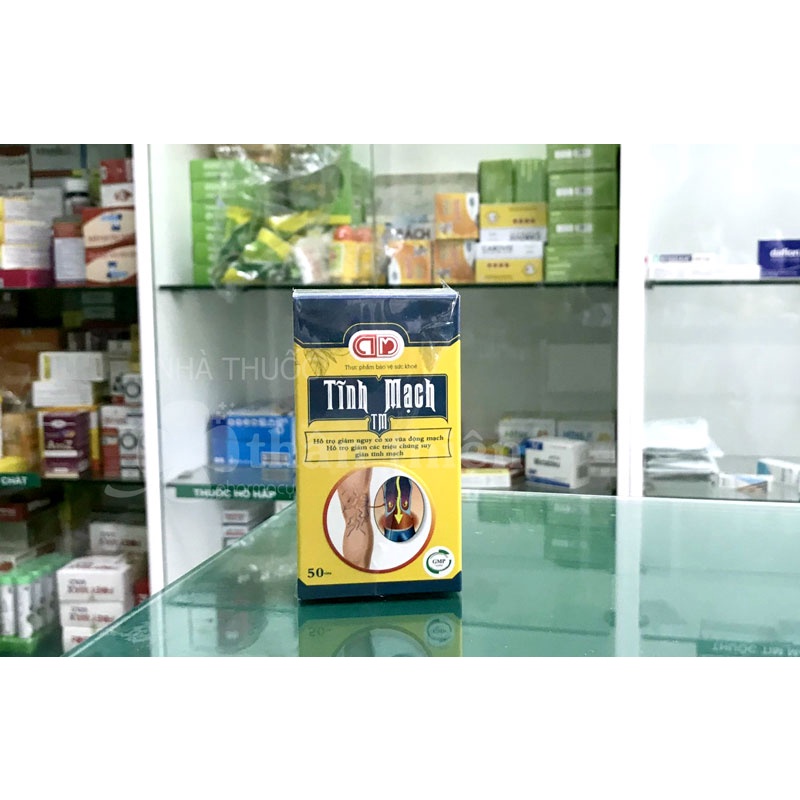 Tĩnh Mạch TM - Hỗ trợ hoạt huyết, tăng cường sức bền thành mạch (60 viên)