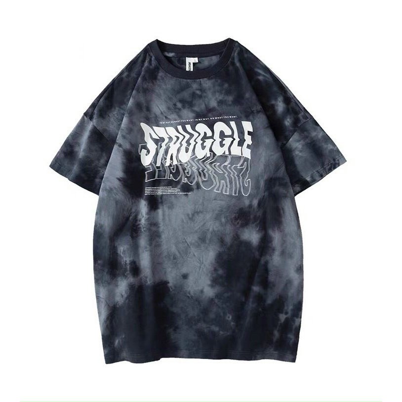 [FREE SHIP] Áo Thun Nam Nữ LOANG STRUGGLE From Rộng Unisex Chất Mát ZUKABEO