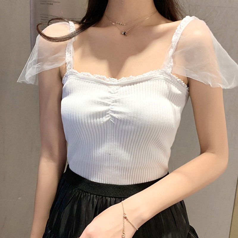 Áo nữ màu trơn thiết kế ôm sát tôn dáng