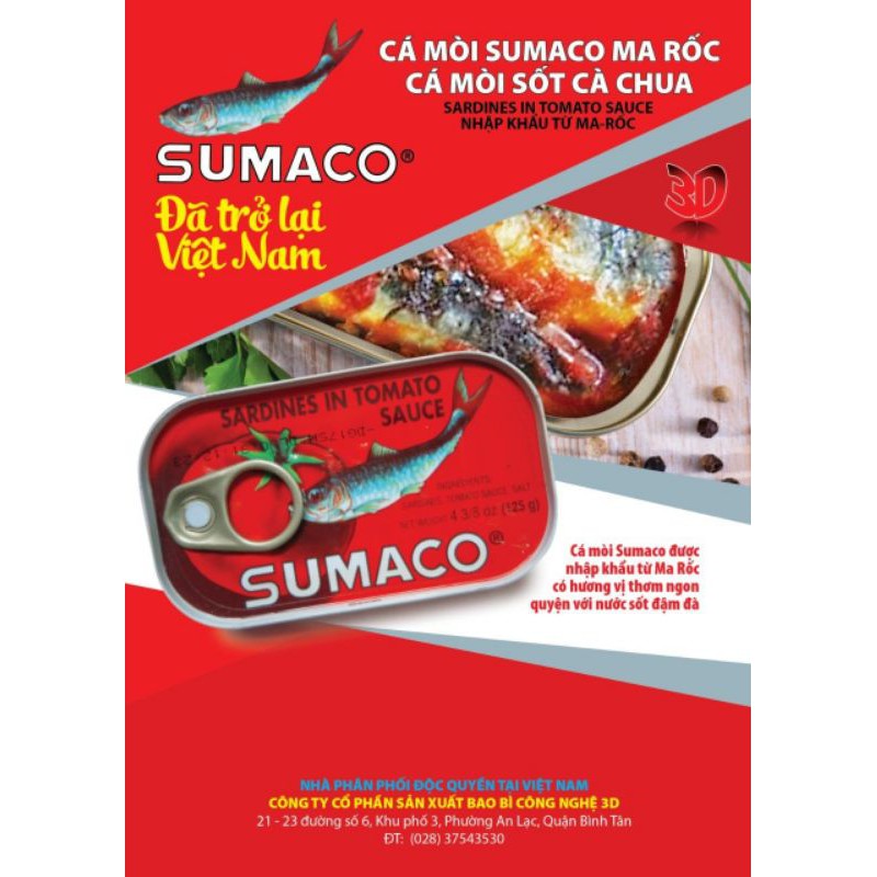 CÁ MÒI SUMACO HÀNG MAROC ĐỘC QUYỀN CHÍNH HÃNG | BigBuy360 - bigbuy360.vn