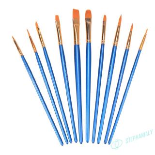 Bộ 10 Cọ Vẽ Màu Nước Cao Cấp