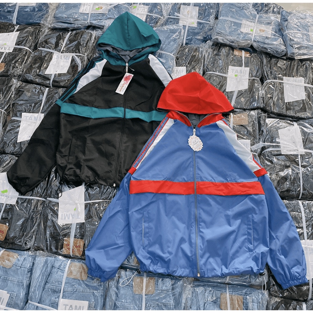 Áo Khoác Dù Nữ 2 Lớp Dày Dặn Phối Màu Siêu Đẹp, Siêu Cá Tính  - ĐĂNG QUANG FASHION