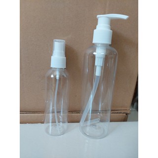 Chai chiết mỹ phẩm chai xịt, chai vòi nhấn