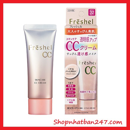 Kem trang điểm CC Kanebo Freshel CC cream SPF 32 PA++ - Chuyên sỉ