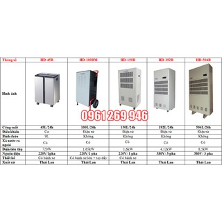 Máy hút ẩm Harison HD-45B - máy công nghiệp
