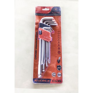 Bộ lục giác 9 cây gstar đầu bi