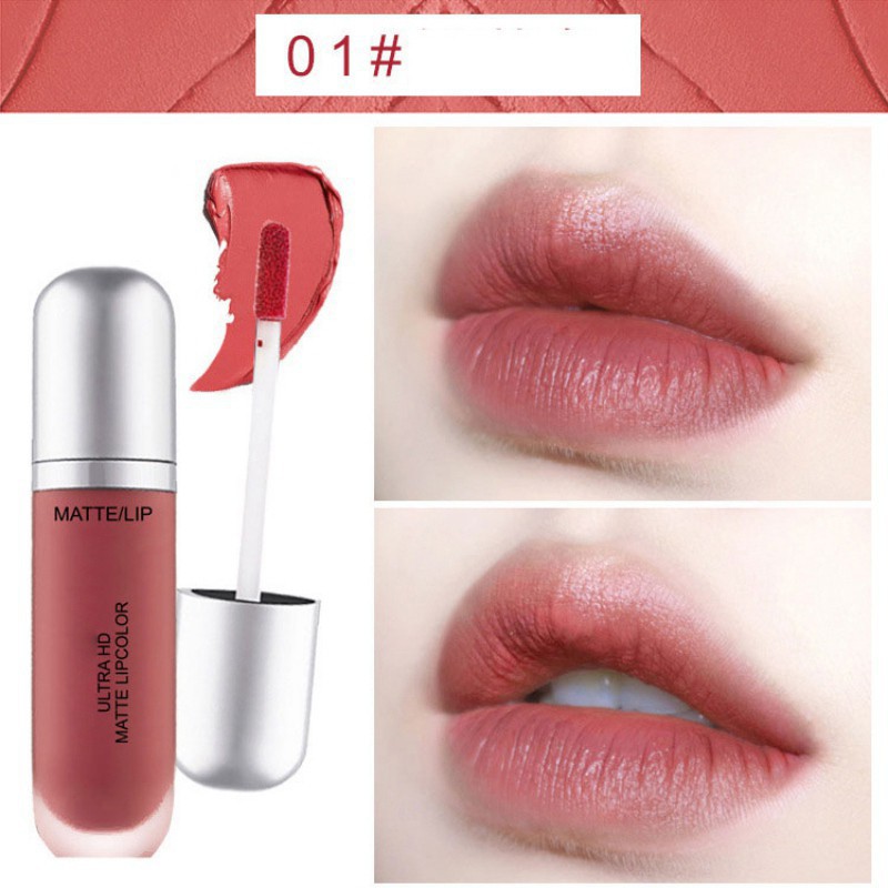 Son kem lì Novo Big Ultra HD Matte Lip bền màu chống trôi PH8