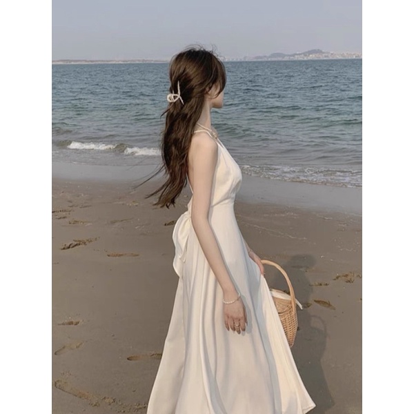 Đầm 2 Dây Maxi Nơ Lưng Cực Xinh