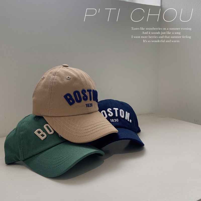 Ptichou Mũ lưỡi trai Boston