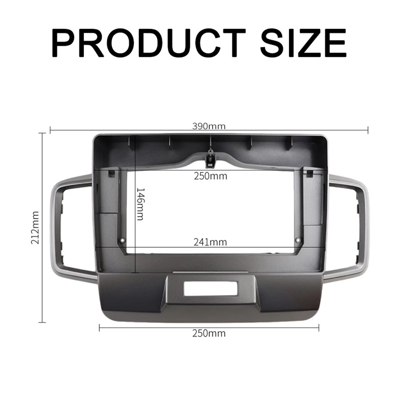 Khung Gắn Radio Fascia 2Din Cho Xe Hơi Honda Freed 2008-2016 DVD