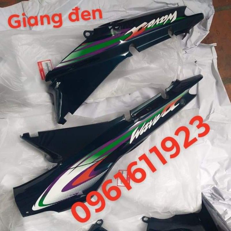 đôi ốp sườn xe wave nhỏ chính hãng
