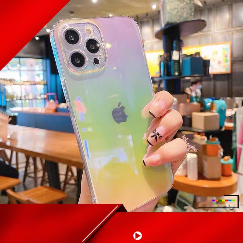 Ốp Cầu Vồng Đổi Màu Theo Góc Nhìn - Iphone 12 Pro Max