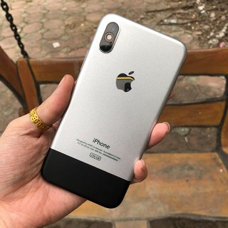 Dán Skin Full Viền mẫu dán 2G phối đen cho iphone