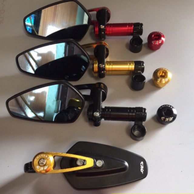 Combo  1  bên gương gù và 1 bên nút bjt gương