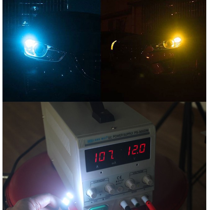 Bộ 2 Đèn Led Kevanly T10 W5W 194 Rgb Điều Khiển Từ Xa 12v Chuyên Dụng Cho Xe Hơi