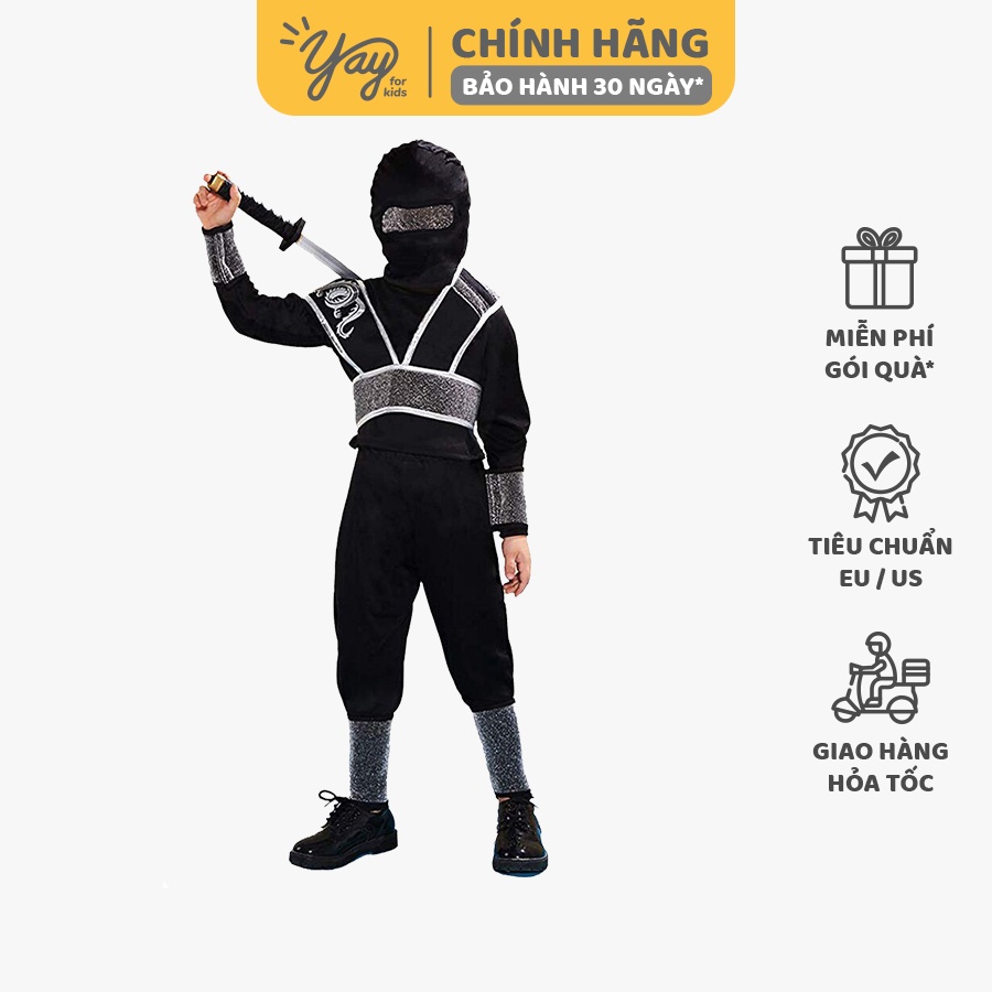 Đồ Hoá Trang Trẻ Em - Ninja Mũ Trùm - FT22599