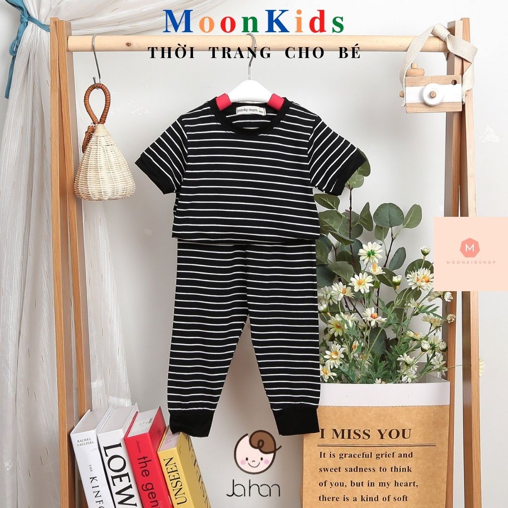 Bộ MINKY MOM Ngắn Tay Cho Bé NHẬN HÀNG ƯNG Ý NGAYTHUN LẠNH 100%,cho bé từ 7-19kg, cam kết hàng chuẩn!!!!!!!!