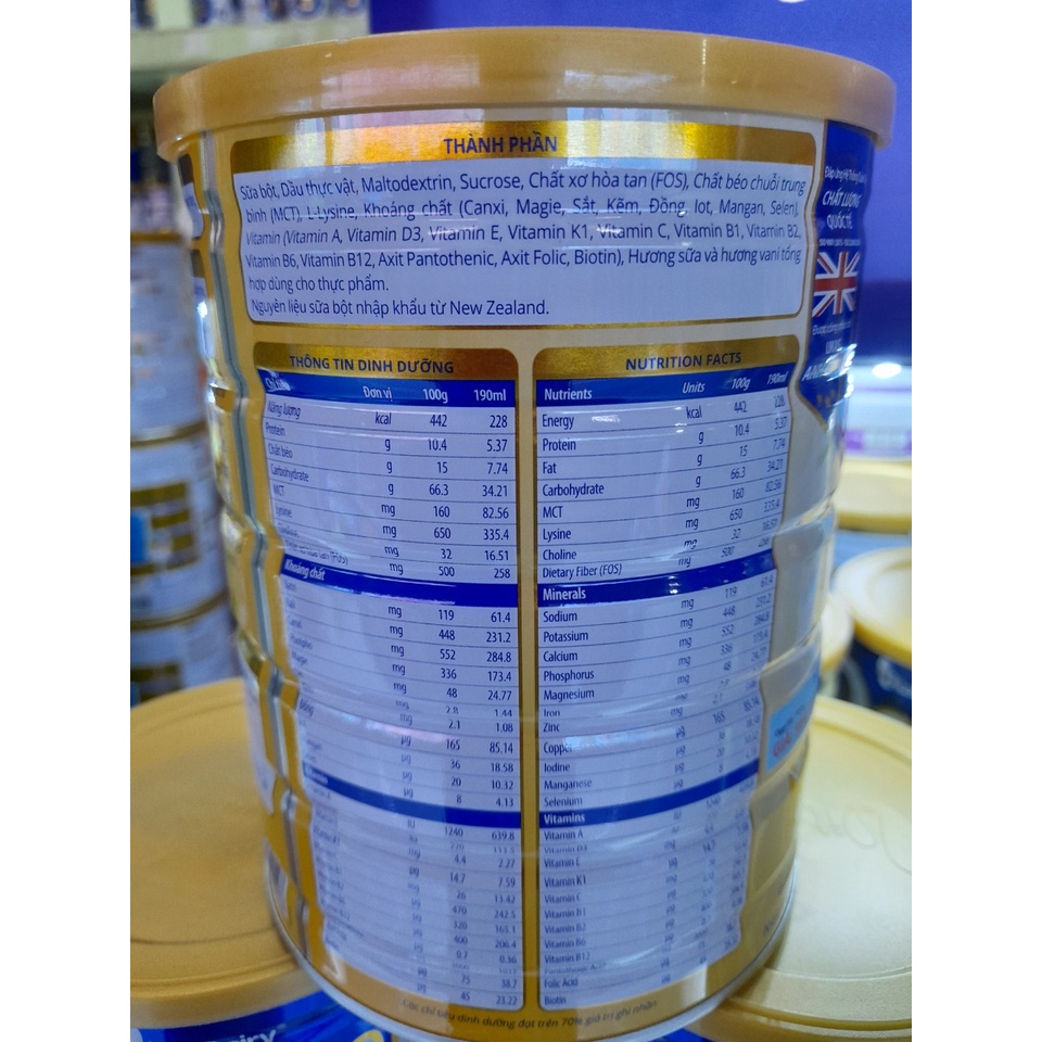 Lon Sữa 900g Oggi Ba Vitadairy Giúp Tăng Cân Hiệu Quả Cho Trẻ Biếng Ăn