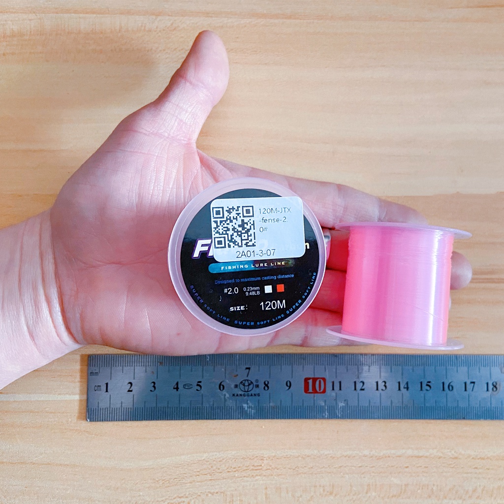 Cuộn Dây Cước Câu Cá 120M 5 Màu 4.13LB-34.32LB