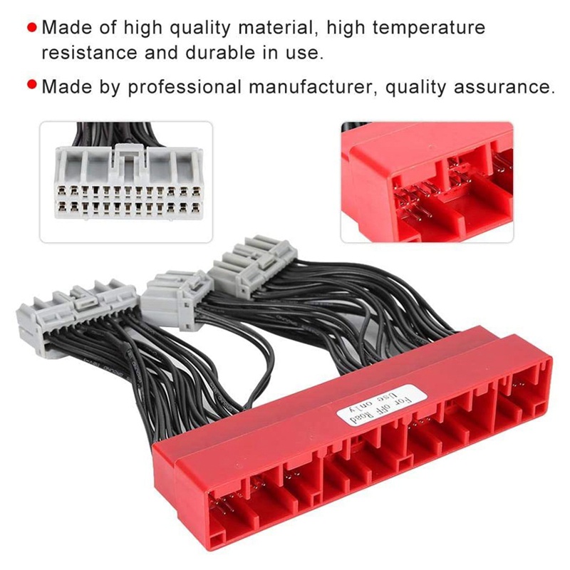 Dây Cáp Chuyển Đổi ECU Cho Honda Civic Acura OBD2A Sang OBD1