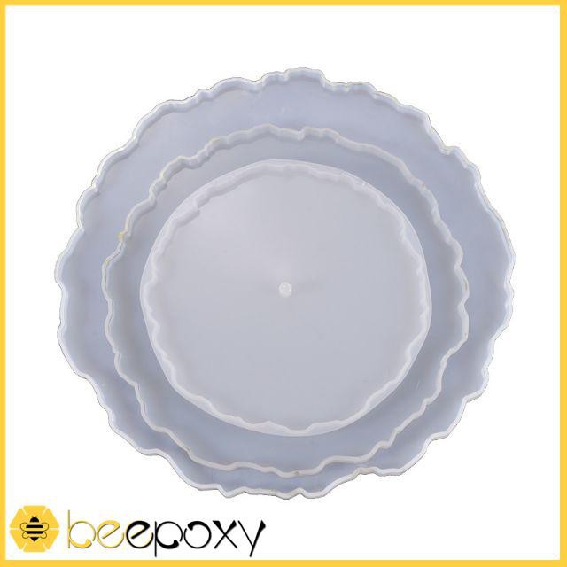 Khuôn Silicon 3 Tầng Làm Khay Đựng Hoa Quả, Trang Trí