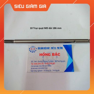 10 trục quạt md-trục dài 186mm