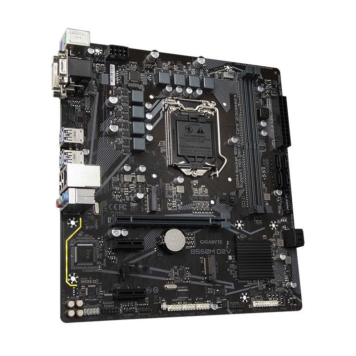 Bo mạch chủ Main Gigabyte B560M-D2V Socket LGA 1200 - Hàng chính hãng - Bảo hành 36 tháng