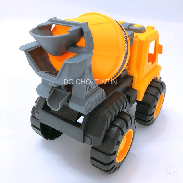 [SIÊU ĐẸP] Đồ chơi xe bồn công trường 28cm