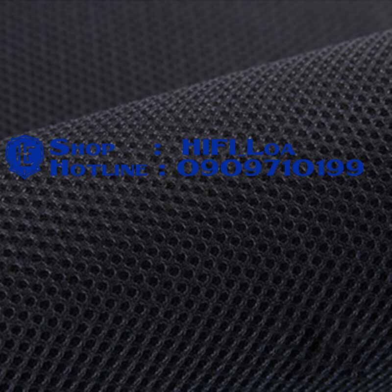 Vải e căng loa loại dày màu đen