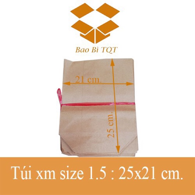 Combo 100 túi giấy xi măng các loại gói hàng tiêu chuẩn | BigBuy360 - bigbuy360.vn