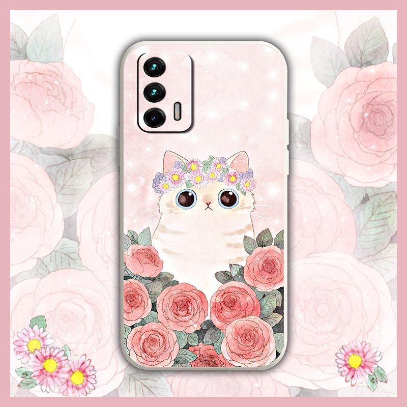 Ốp điện thoại silicon mềm màu trơn cho OPPO Realme GT/GT Neo/Q3 Pro 5G/X7 Max/GT Neo