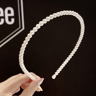 Bờm tóc ngọc xoắn nơ