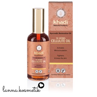 Dầu massage giảm mỡ dưới da/ Mỡ Cellulite - Khadi - Đức