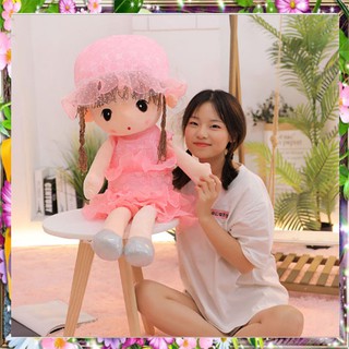 Búp bê nhồi bông xinh 45cm - 60cm búp bê đáng yêu