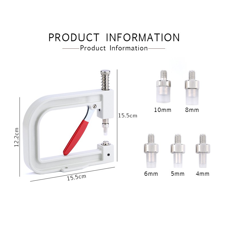 Máy Đục Lỗ Hạt Ngọc Trai / Đá Dùng Cho Quần Áo DIY