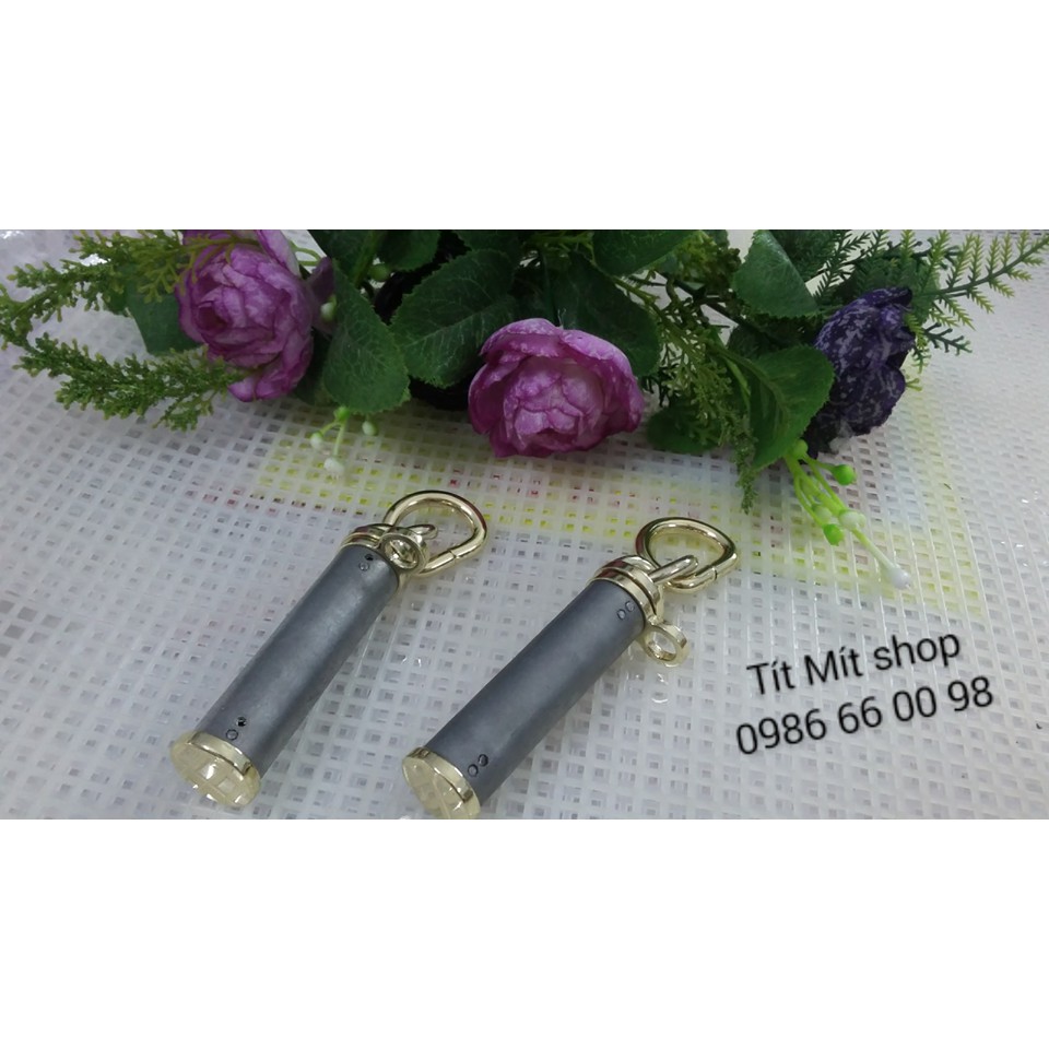 Trụ DG size khoảng 5cm làm túi ví móc tay handmade