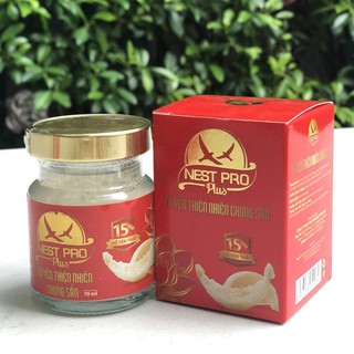 Hũ tổ yến chưng sẵn cao cấp Nest Pro Plus 15% (70ml)