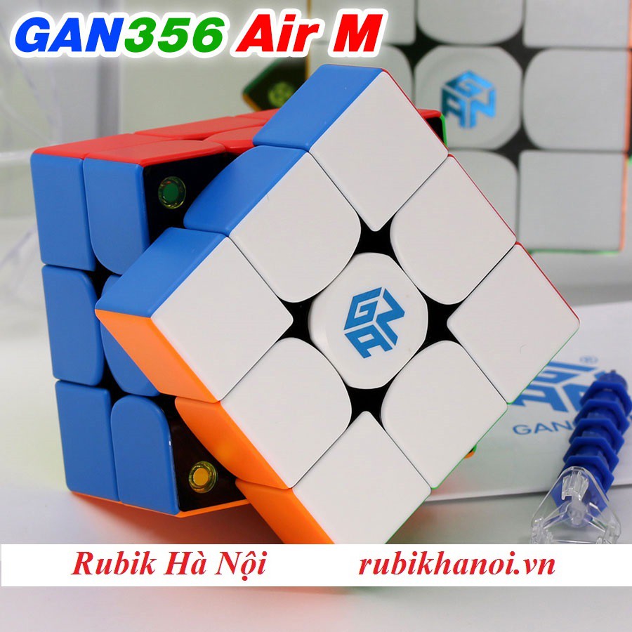 Rubik 3x3 Gan Air M 2021 Có Nam Châm Cao Cấp