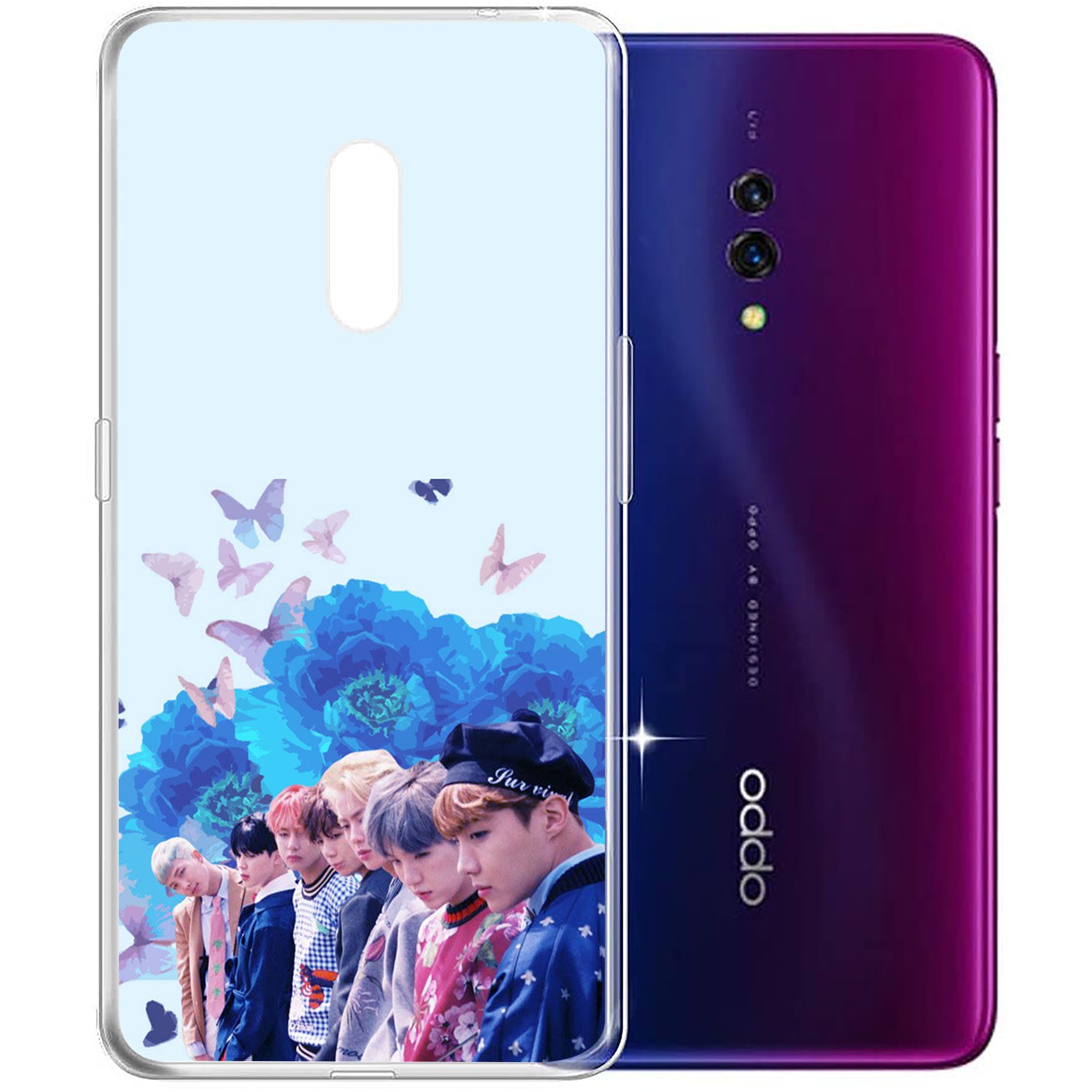 Ốp điện thoại silicon dẻo hình nhóm nhạc Hàn Quốc BTS cho Samsung Galaxy S20 Ultra S10 Lite S9 Plus A11 S9+ S20+ S10+