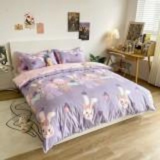 [Ảnh Thật] Bộ Chăn Ga Gối Cotton Poly Nhập Khẩu 4 Món ( miễn phí bo chun)