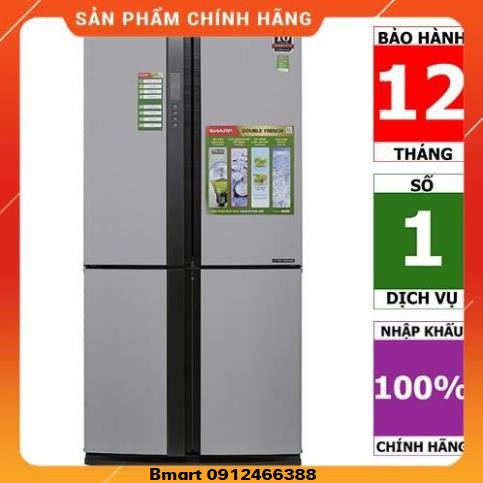 Tủ lạnh 4 cửa Sharp Inverter 626 lít SJ-FX630V | SJ-FX631V (Chính hãng - Bảo hành 12 tháng)