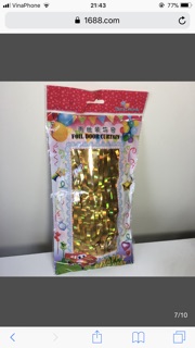 Rèm kim tuyến 2m