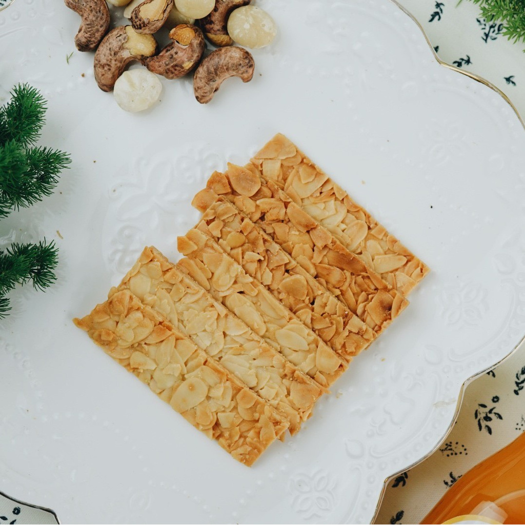 ⚡[FREESHIP 1 ĐỔI 1]⚡ Bánh Ngói Hạnh Nhân giảm cân nhanh Chon Chon Bakery 150g Biscotti ăn kiêng Eat Clean Keto | BigBuy360 - bigbuy360.vn