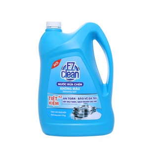 Nước rửa chén Ez Clean chiết xuất muối biển can 4kg