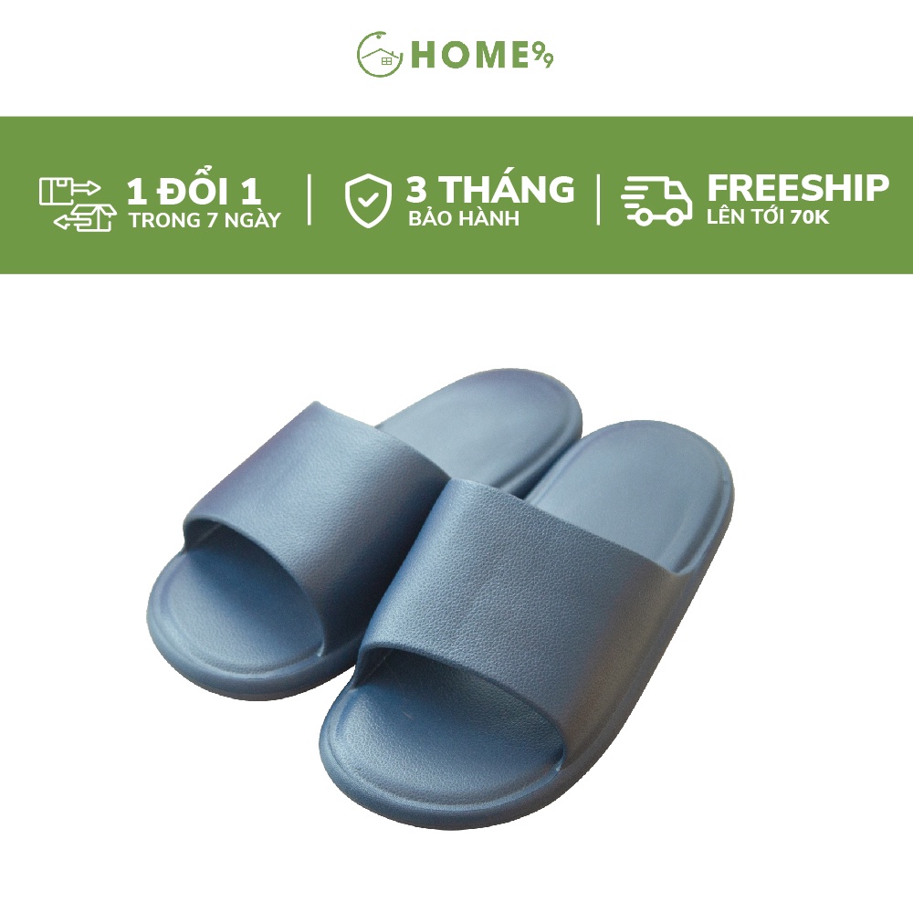 Dép cao su đi trong nhà HOME99 chất Eva thoáng khí mềm nhẹ, chống trơn trượt DT22M3