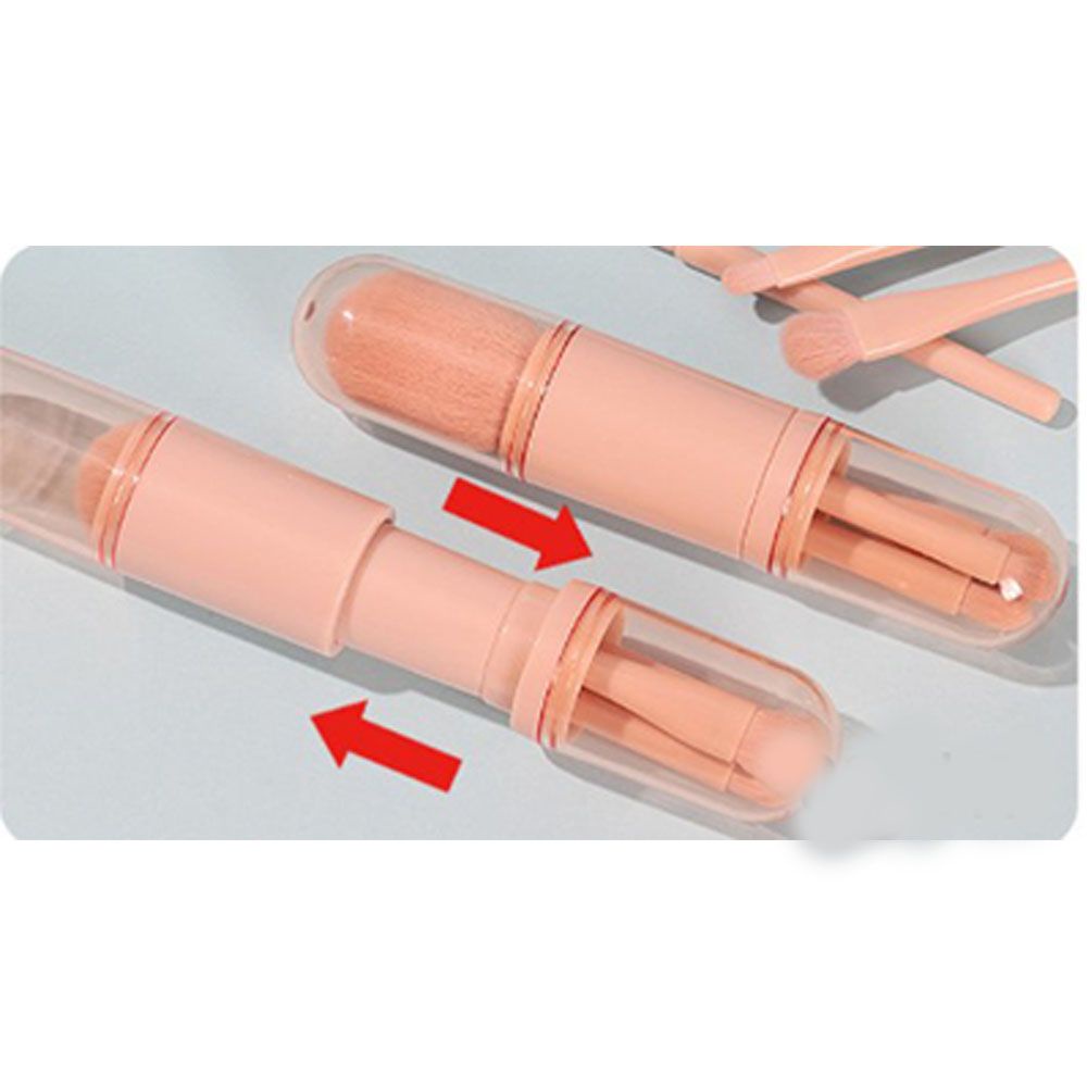 [Hàng mới về] Bộ 4 cọ trang điểm phấn mắt đa năng có thể thu vào