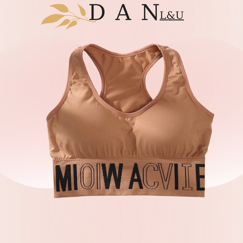 Áo Ngực Thể Thao Tập Gym Cho Nữ Thoáng Mát DAN L&U 2115