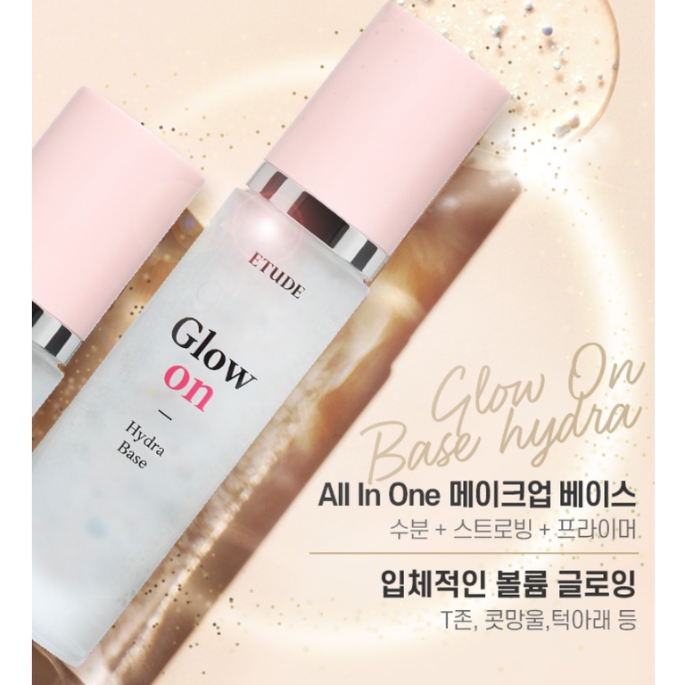 Kem Lót Bắt Sáng Etude House Glow On Base 30ml